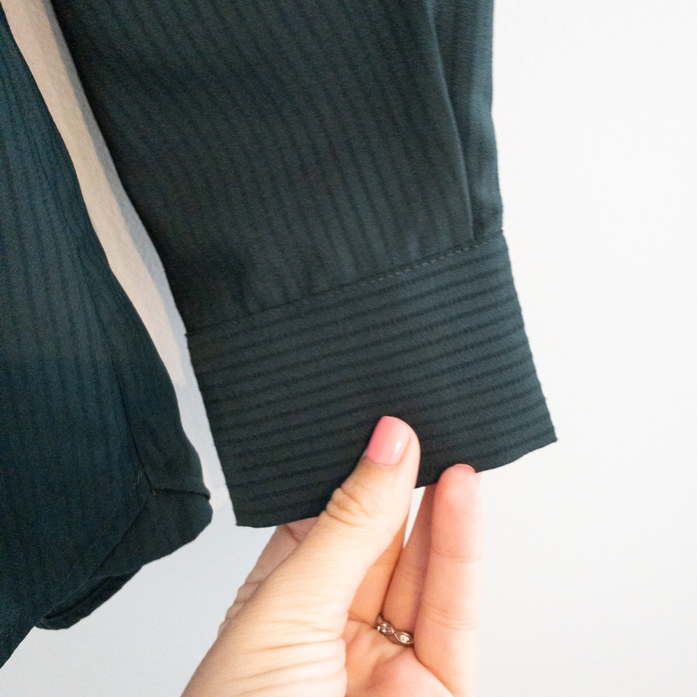 French Connection Striped Button Down - image 5